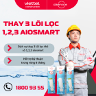 Thay lõi lọc AIO 1,2,3