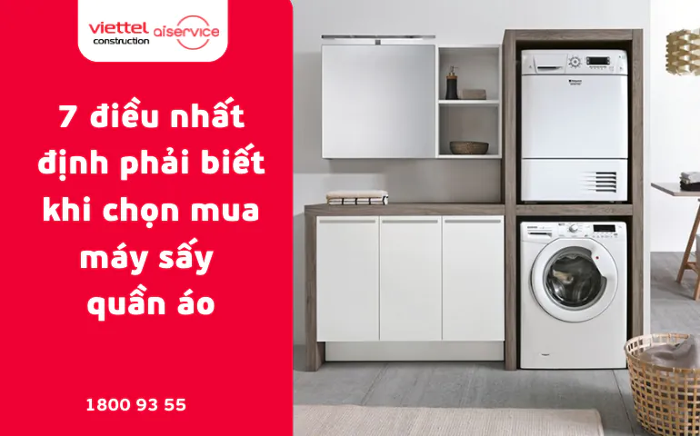 Mẹo Chọn Mua Máy Sấy Quần Áo Hiệu Quả Nhất